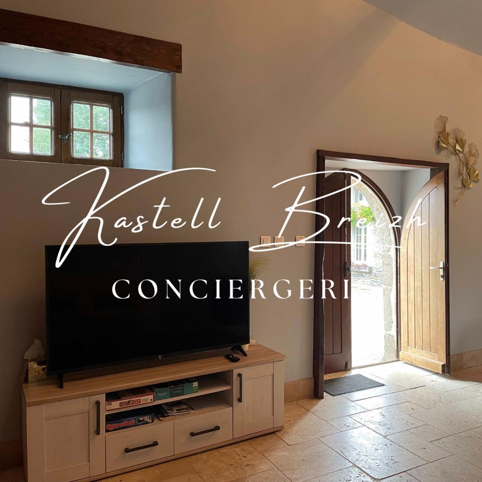 La Longere Du Manoir Villa Laniscat Екстериор снимка