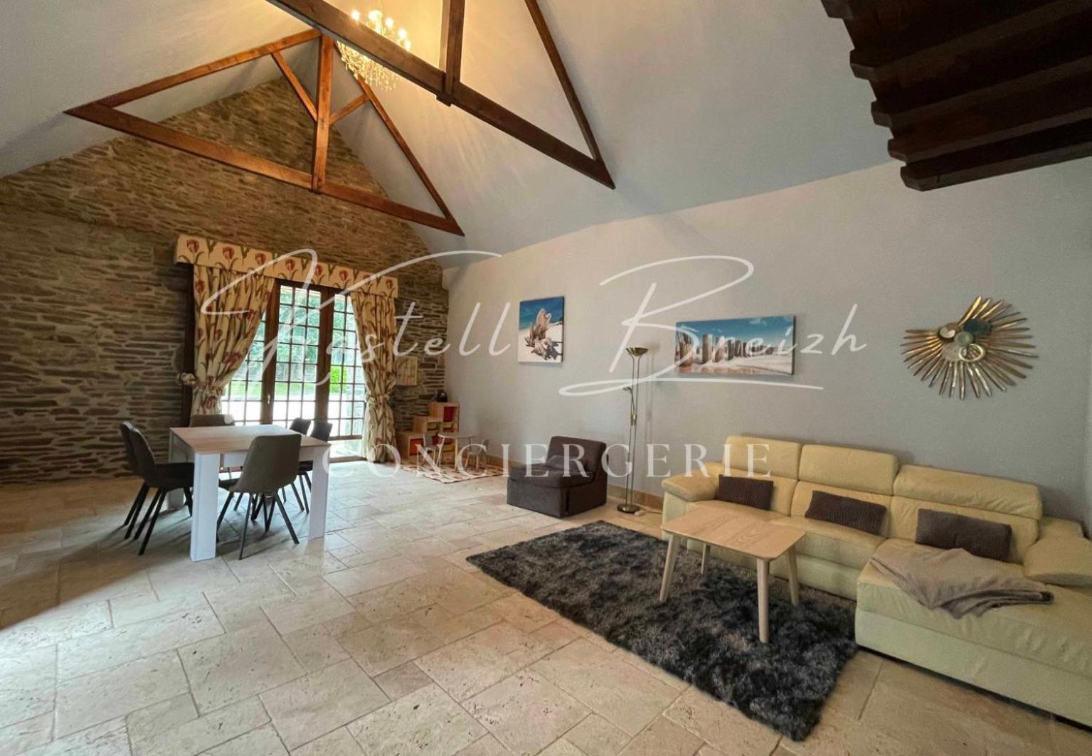 La Longere Du Manoir Villa Laniscat Екстериор снимка