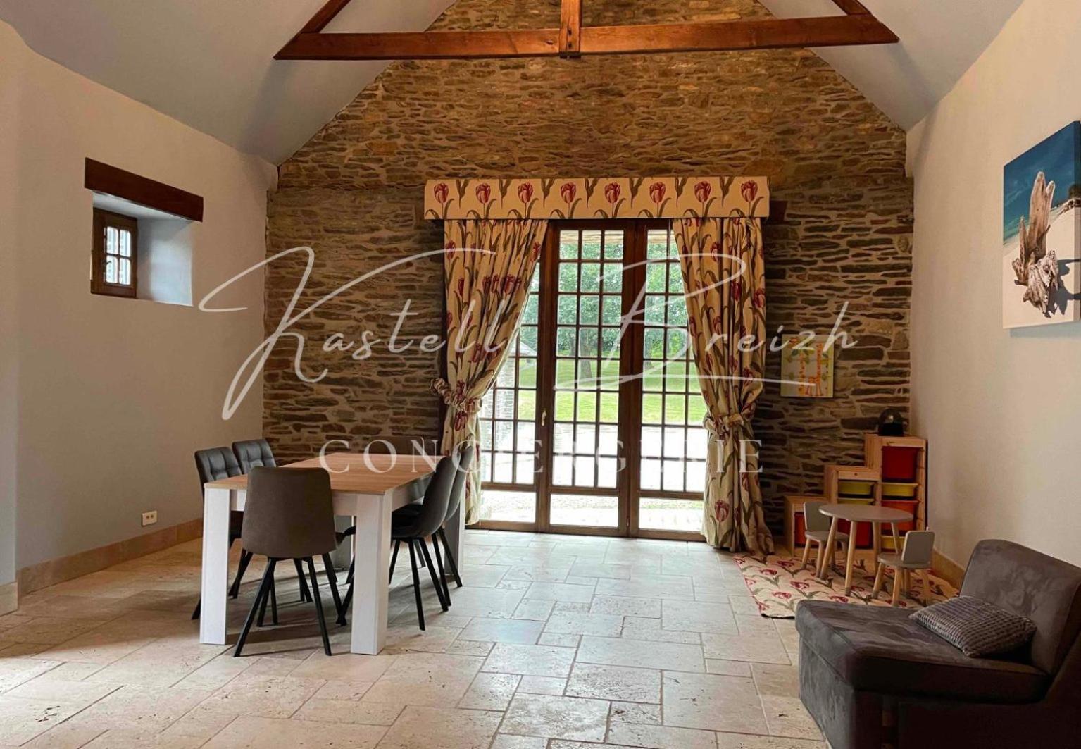 La Longere Du Manoir Villa Laniscat Екстериор снимка