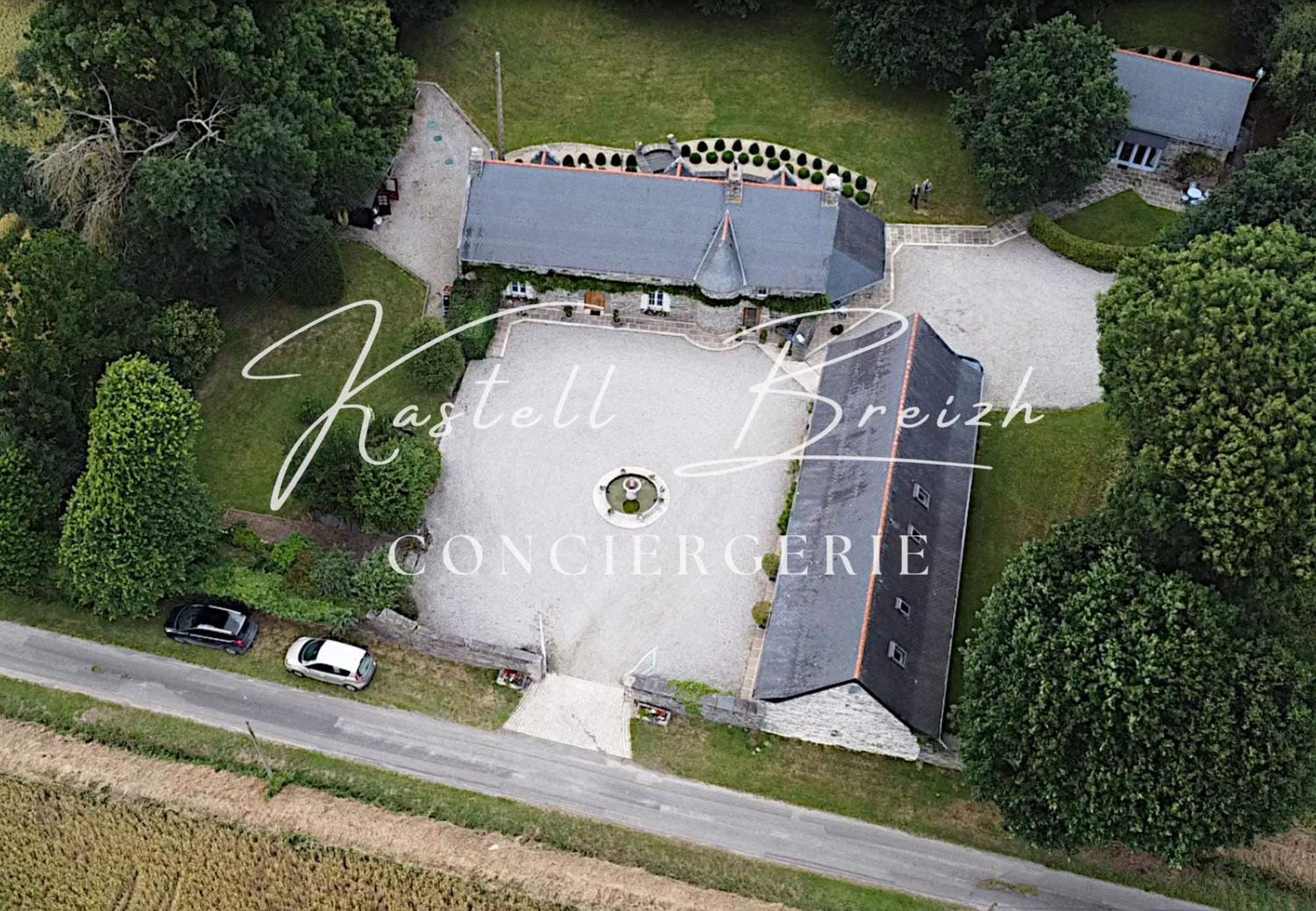 La Longere Du Manoir Villa Laniscat Екстериор снимка