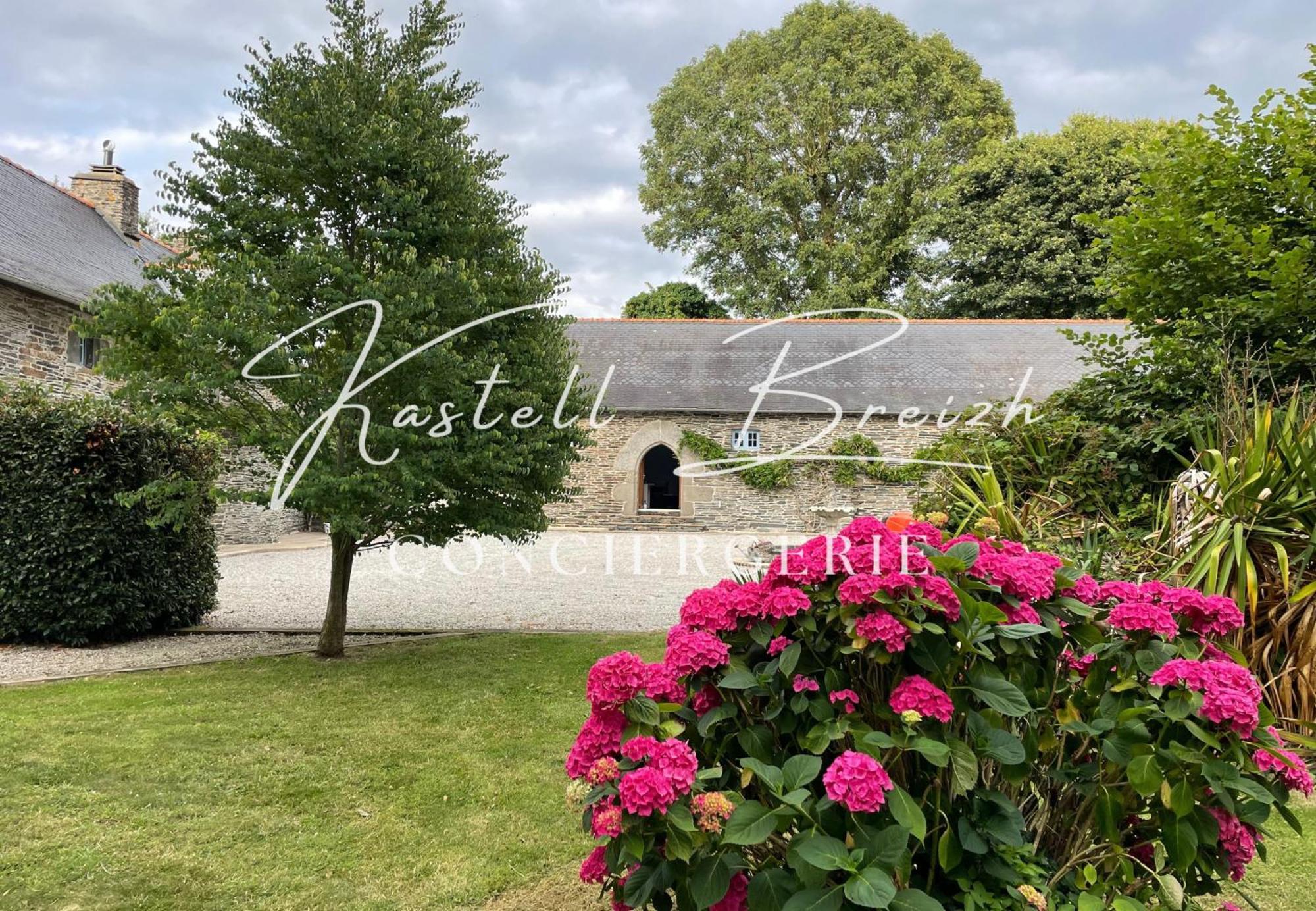 La Longere Du Manoir Villa Laniscat Екстериор снимка